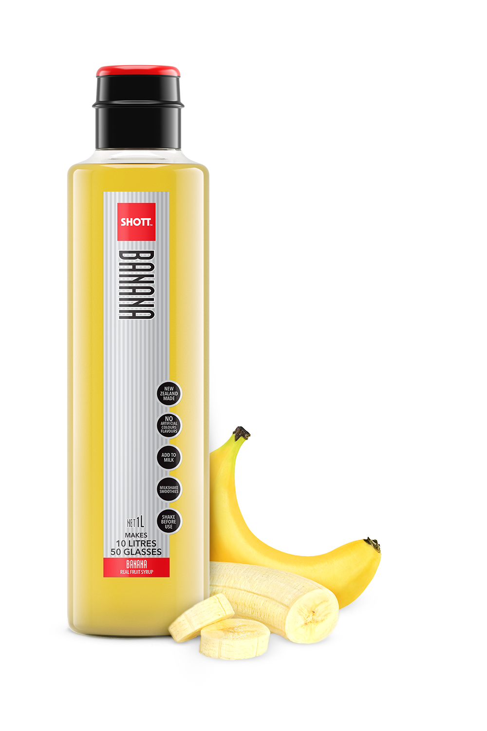 SHOTT Banana Flavour 1 Litre
