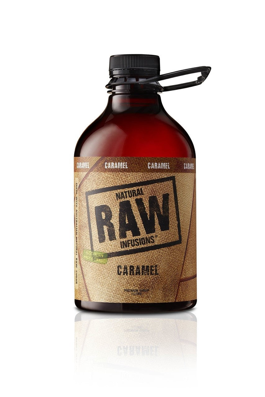 Natural Raw Syrup Caramel 1L