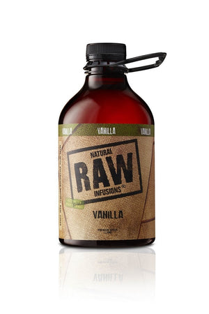 Natural Raw Syrup Vanilla 1L